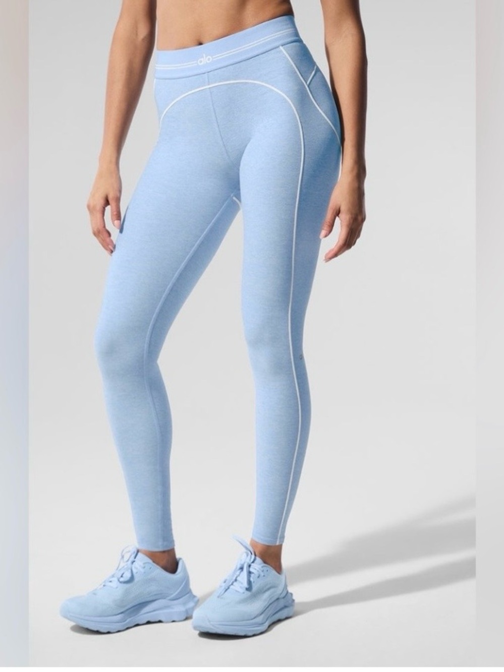 ALO Yoga- Alosoft High-Waist Heart Throb Legging